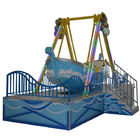 Rainbow color  flying chair durable fiberglass material for amusement park